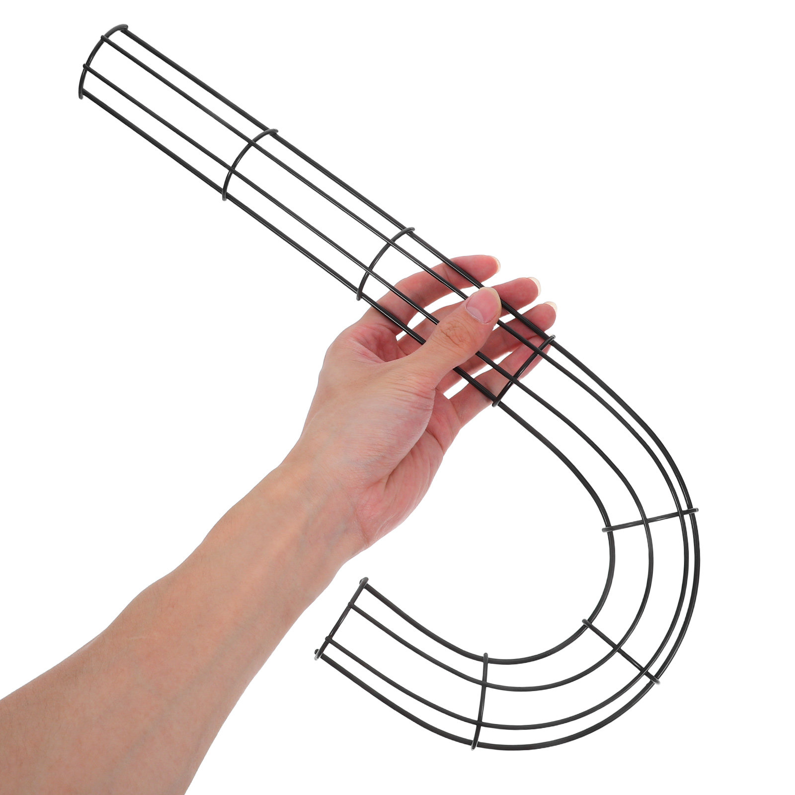 Wreath Form Wire - قطعتان من إطار معدني على شكل