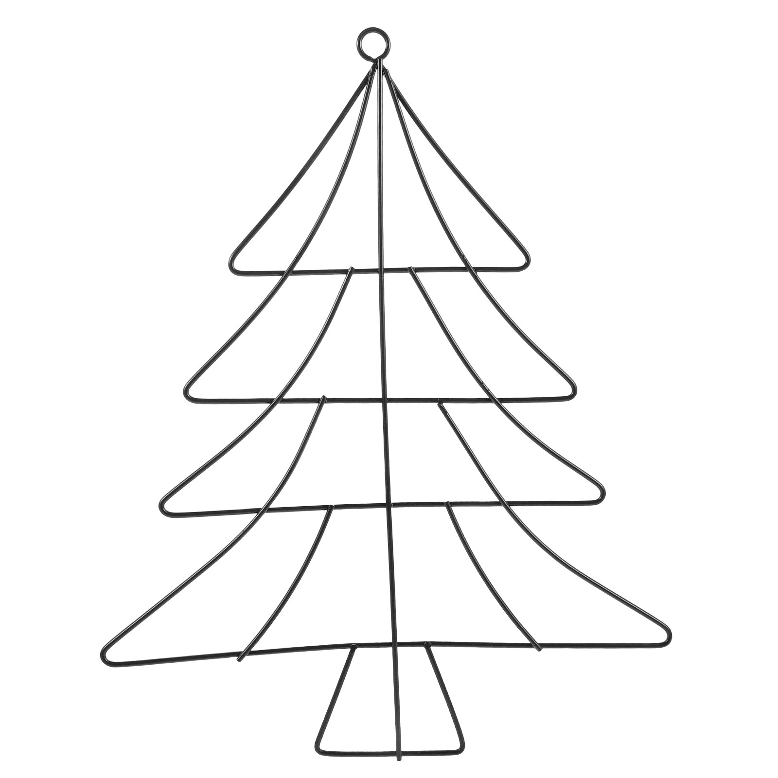 Wreath Form Wire - إطار إكليل معدني على شكل شجرة