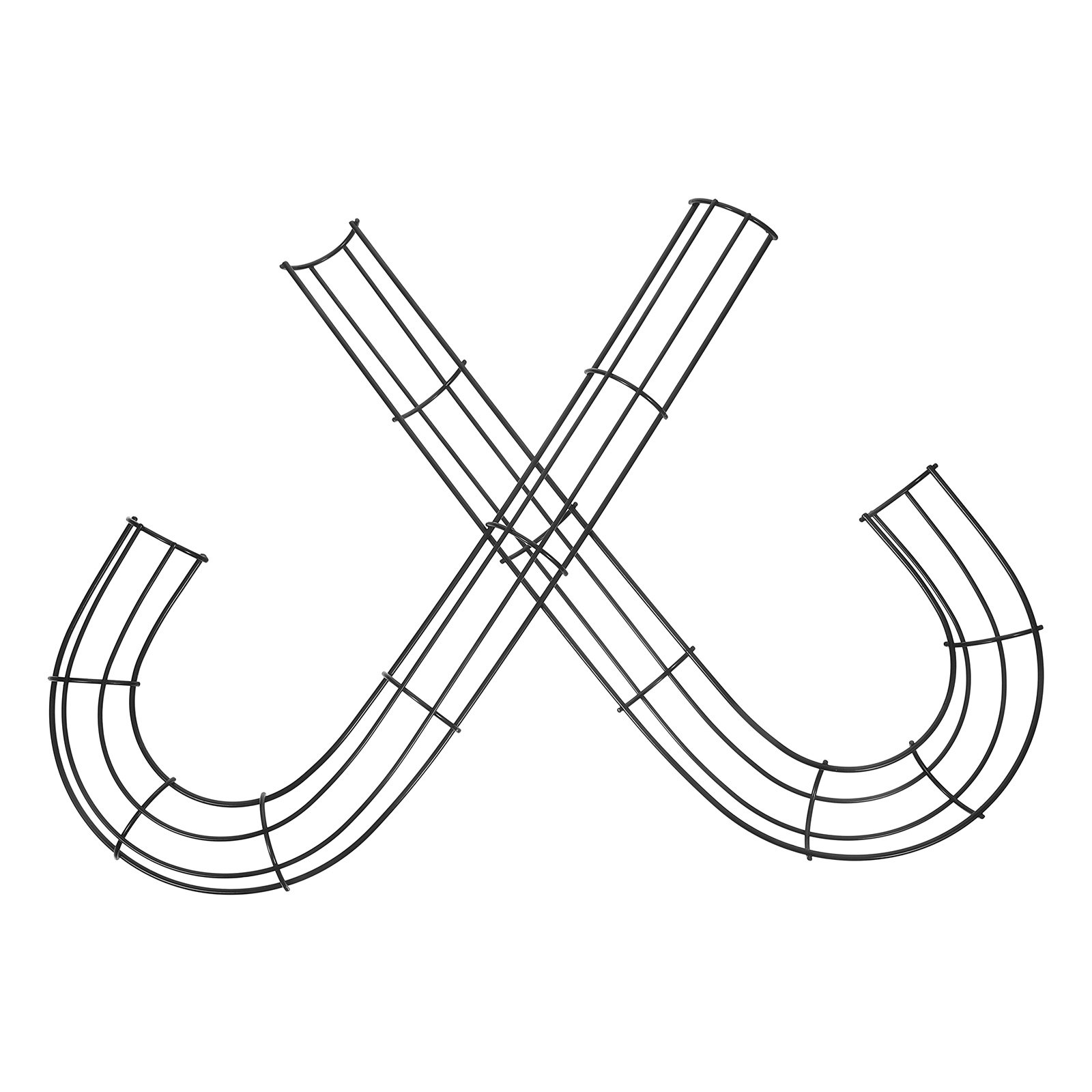 Wreath Form Wire - قطعتان من إطار الزينة على شكل