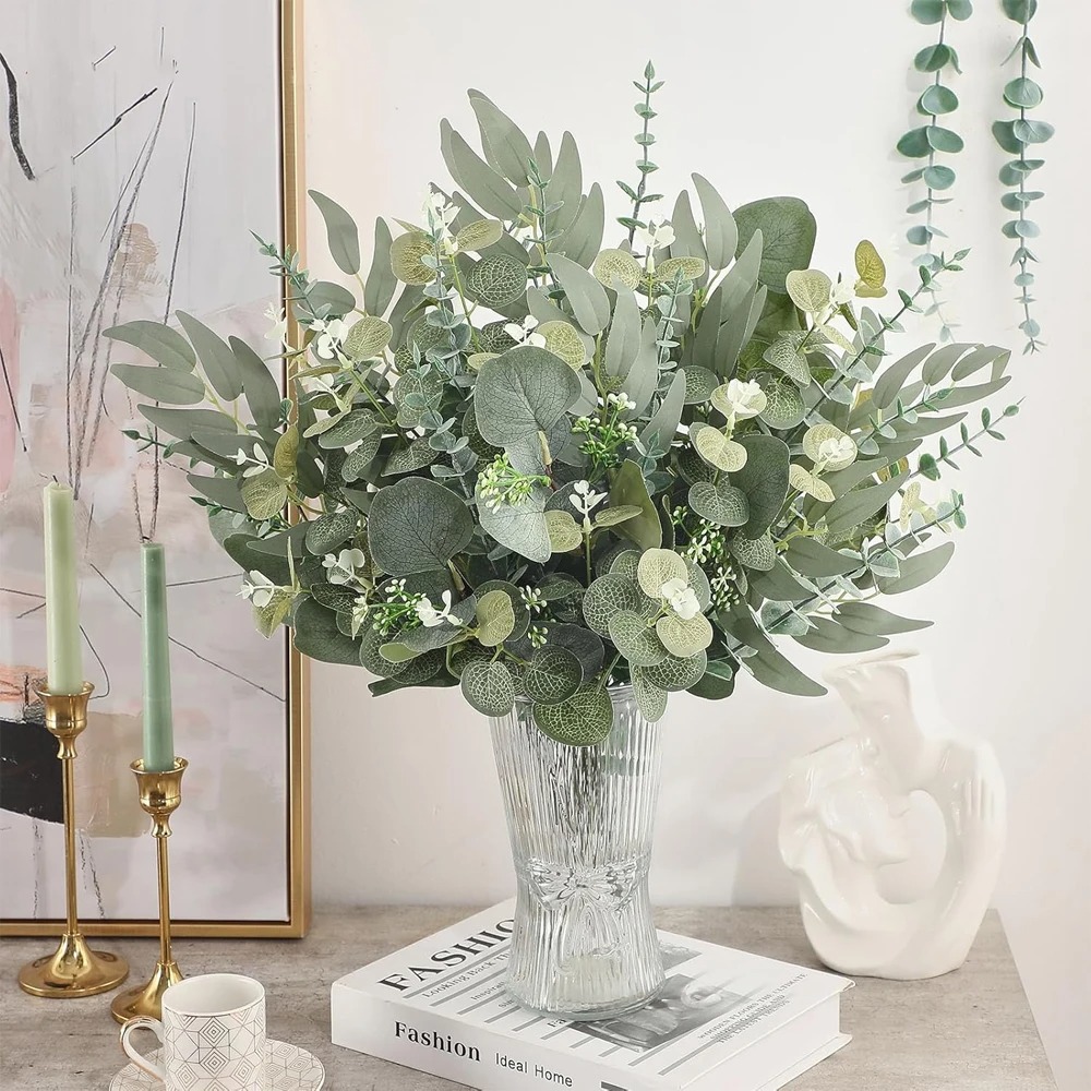 20 قطعة أوراق الأوكالبتوس ينبع - مراجعة Florist Supply Bulk وسعره