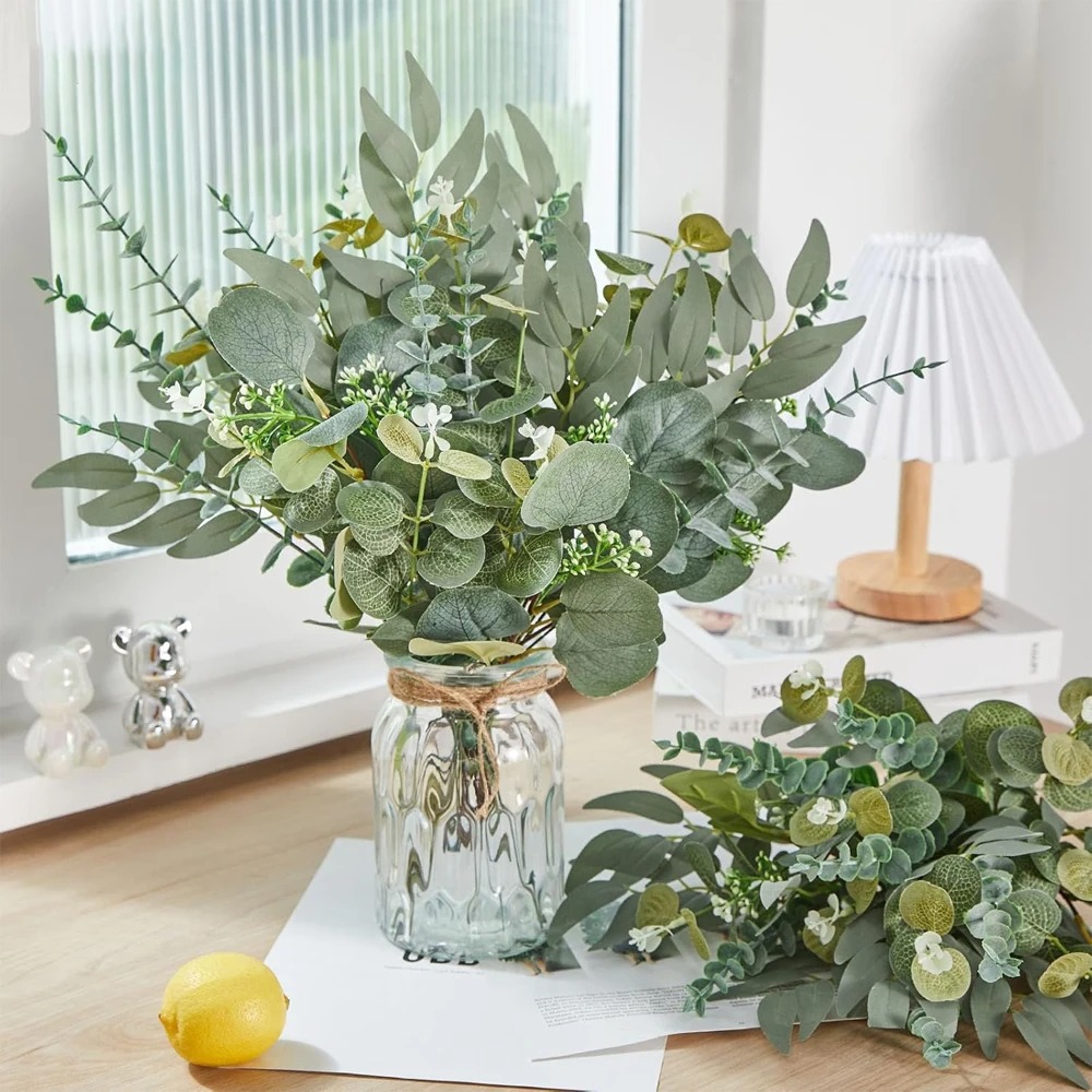 20 قطعة أوراق الأوكالبتوس ينبع - مراجعة Florist Supply Bulk وسعره