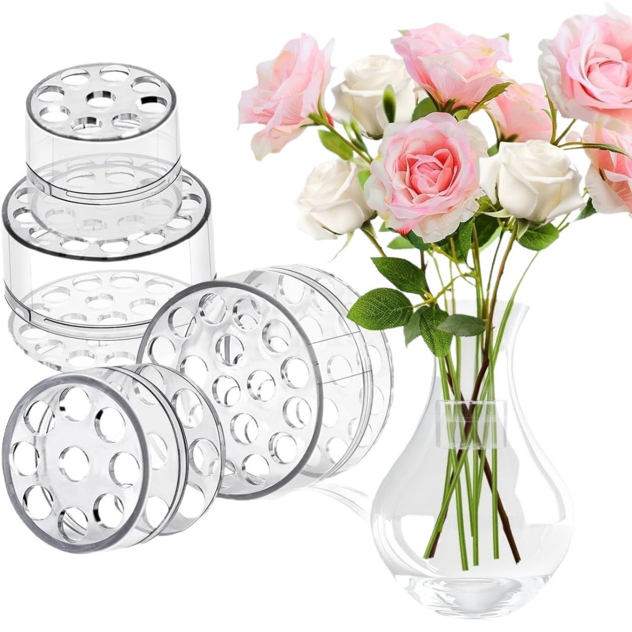 حامل سيقان زهور حلزوني للإيكيب - مراجعة Florist Supply Bulk وسعره