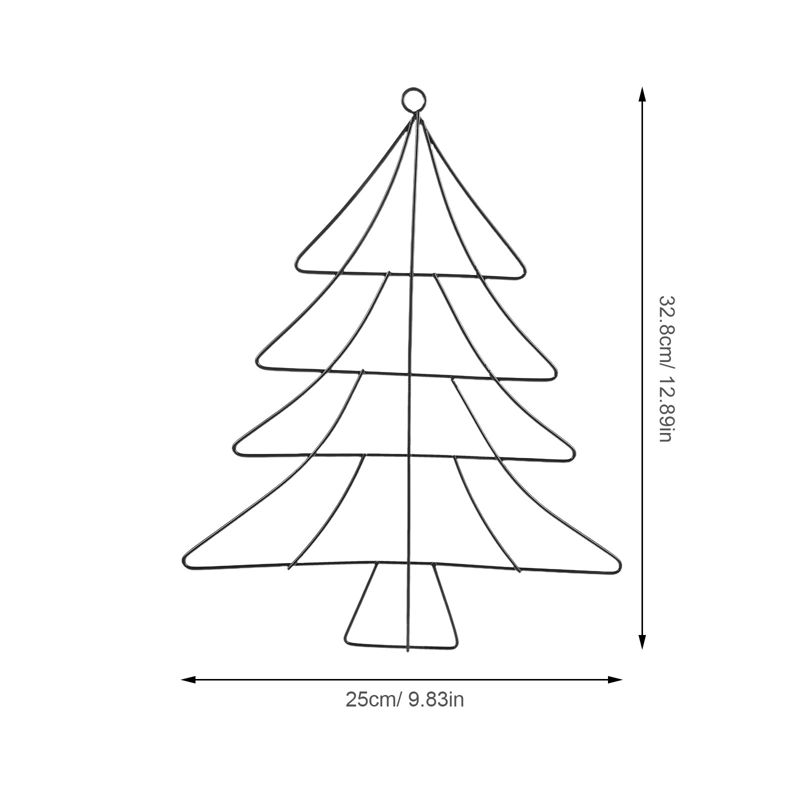 إطار إكليل معدني على شكل شجرة  - مراجعة Wreath Form Wire وسعره