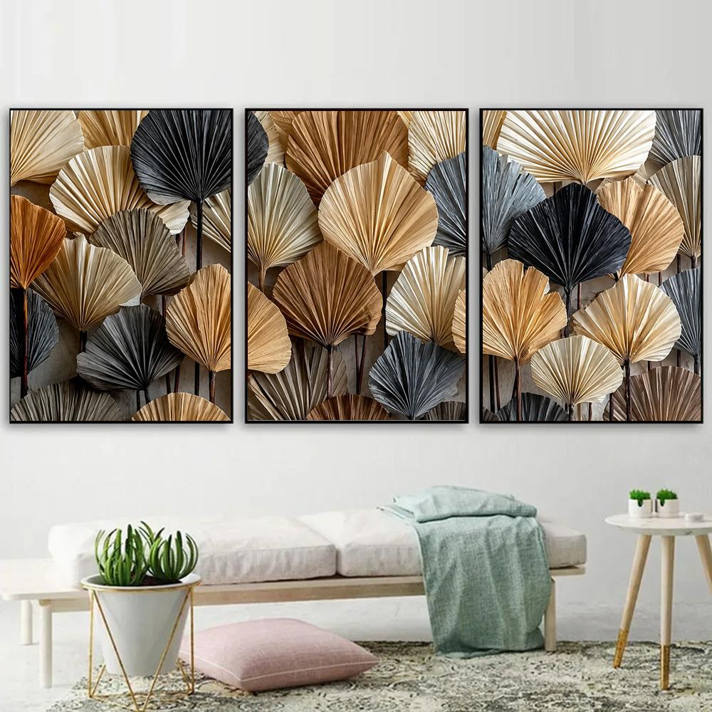 مجموعة ملصقات قماشية من 3 قطع  - مراجعة Palm Leaf Dried وسعره