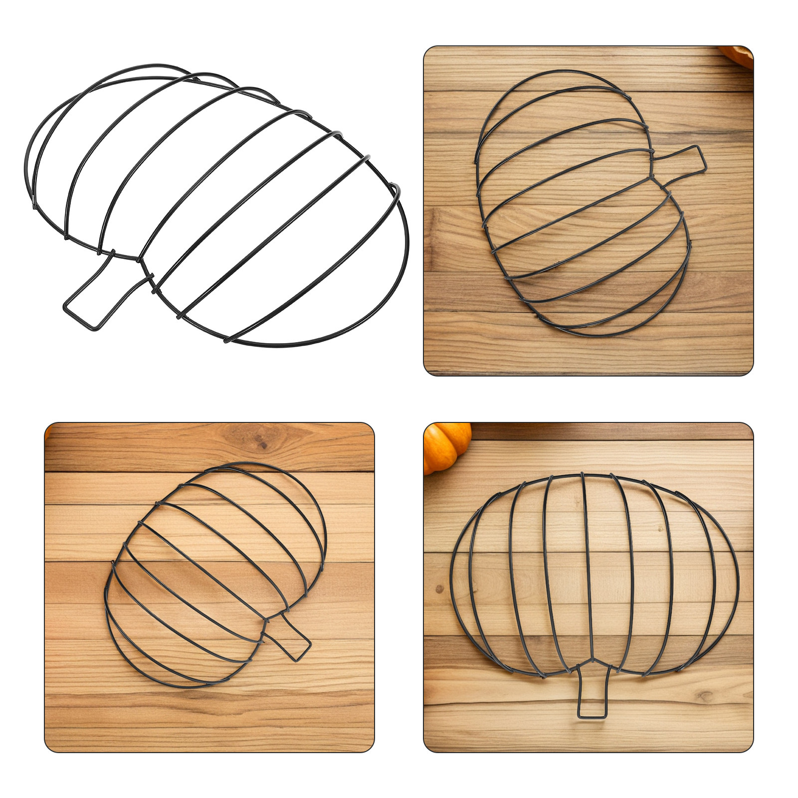 3 قطع من إطار إكليل اليقطين بت - مراجعة Wreath Form Wire وسعره