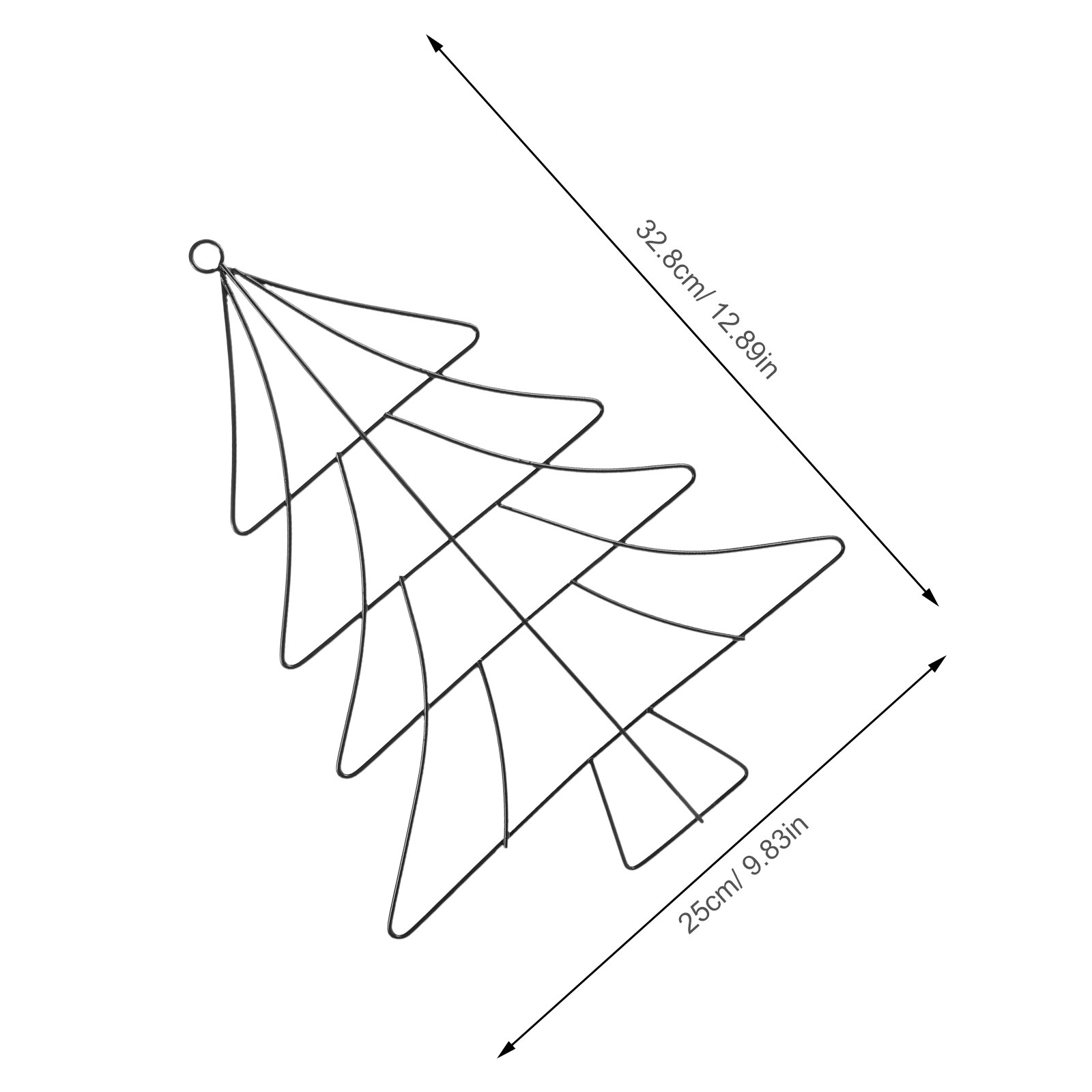 إطار إكليل معدني على شكل شجرة  - مراجعة Wreath Form Wire وسعره