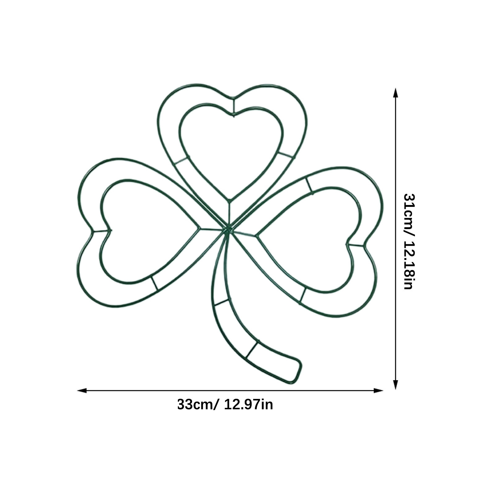 زينة عيد القديس باتريك، إطارات - مراجعة Wreath Form Wire وسعره